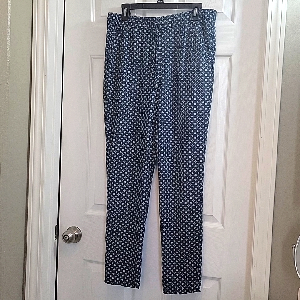 Faded Glory Women's Lounge Pants. Excellent Condition. Size 8-10. Navy Blue.
